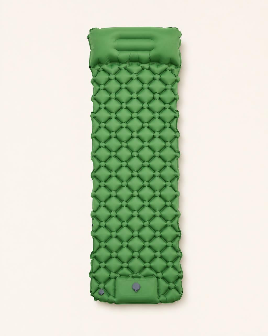 Colchoneta inflable ultraligera para acampar