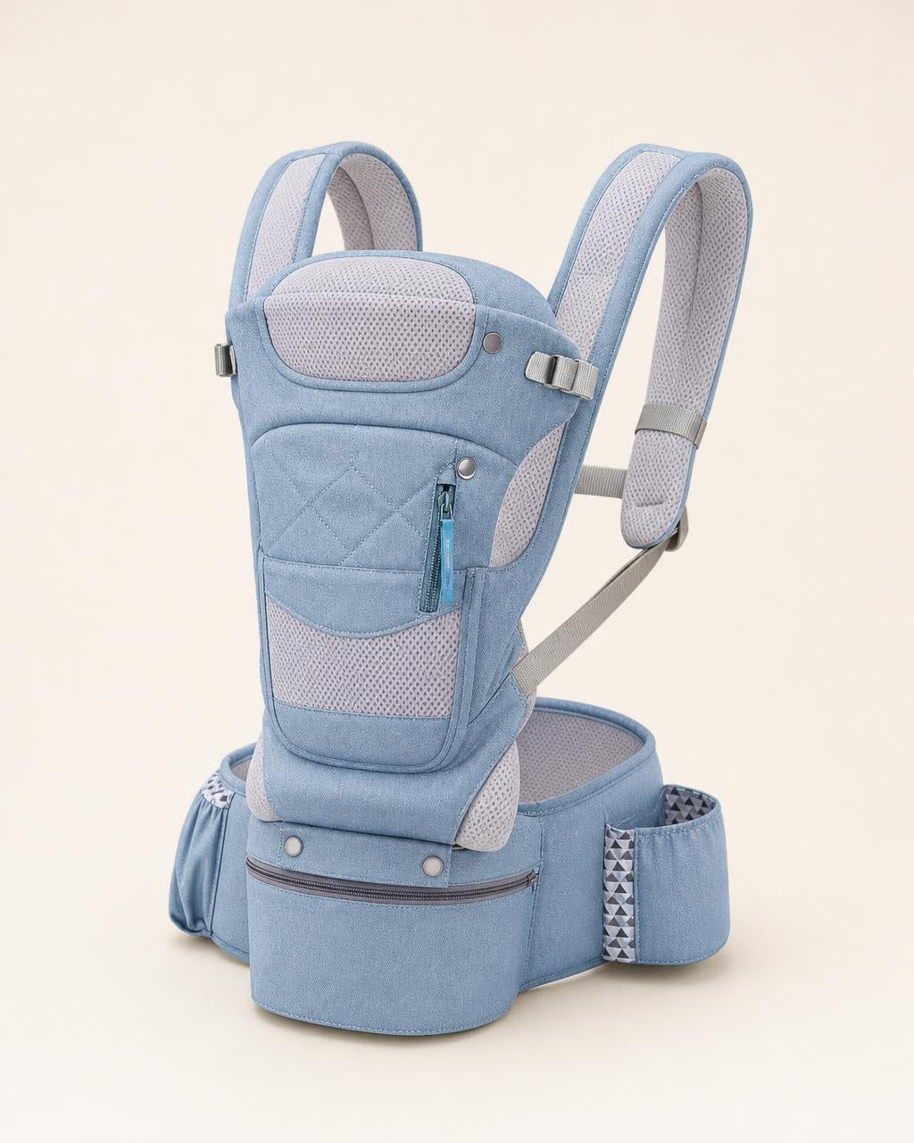Portabebés con asiento de cadera