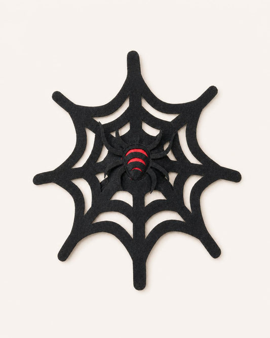 Halloween Cat and Dog Spider Web Decoration Set