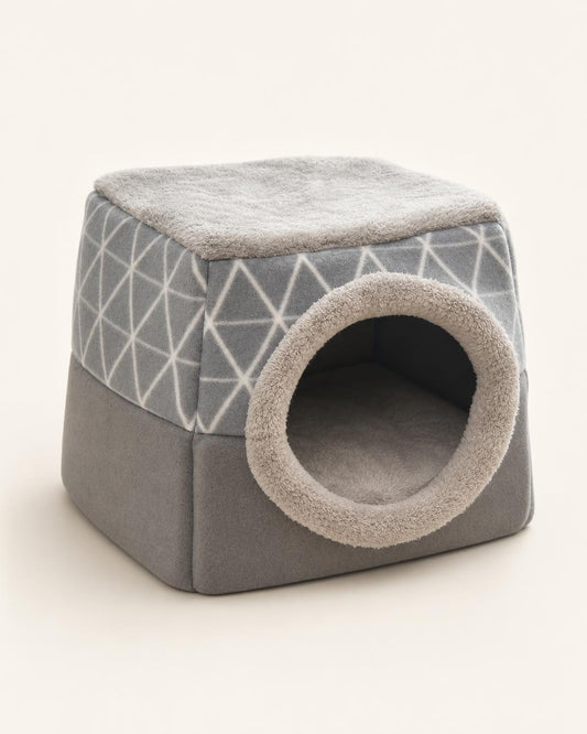 Pet Dog and Cat Bed Villa - Dual Use Space Capsule