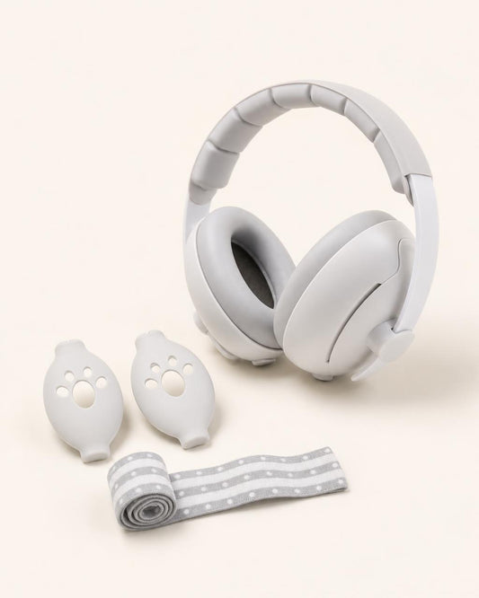 QuietBuds Protectores Auditivos 2 en 1 para Bebés